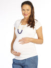 Basic Breastfeeding Nursing Tee - Black/ Grey/ White - Angel Maternity - Maternity clothes - shop online