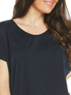 Maternity Cotton Swing Short Sleeve Tee Top
