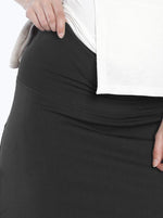 Maternity  Work Skirt in A-Line Style - Black - Angel Maternity - Maternity clothes - shop online (10152228742)