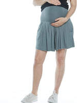 Over the Belly Maternity Culottes Shorts