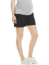 Maternity Comfortable High Waist Cotton Shorts