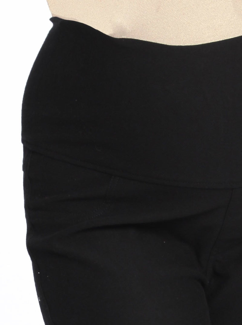 Maternity Comfortable High Waist Cotton Shorts