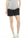 Maternity Comfortable High Waist Cotton Shorts