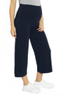 Maternity Wide Leg Bamboo Pants in Navy - online store