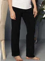 Maternity Lounge Casual Relax Fit Pant in Black